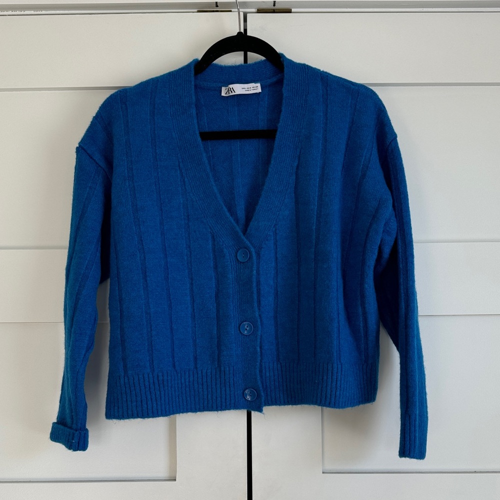 Zara Button-Up Cardigan
